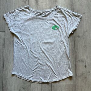 Costa Light Gray Tee - Womens Size Medium
